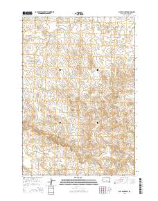 2015 Map of Bull Run Creek, 2015 Print