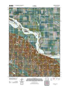 2012 Map of Burbank, 2012 Print