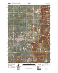 2010 Map of Canton, 2010 Print