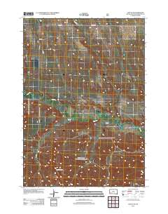 2012 Map of Caputa NE, 2012 Print