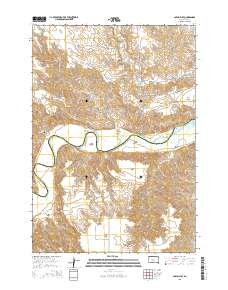 2015 Map of Carlin Flat, 2015 Print