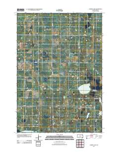 2012 Map of Cherry Lake, 2012 Print