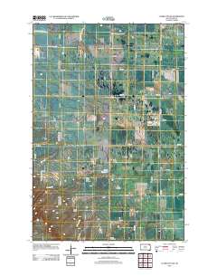 2012 Map of Claire City SW, 2012 Print