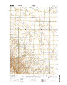 2015 Map of Claire City SW, 2015 Print