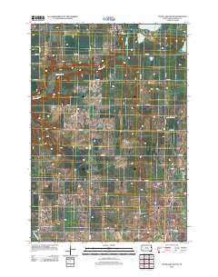 2012 Map of Clear Lake South, 2012 Print
