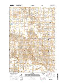 2015 Map of Cole Dam, 2015 Print