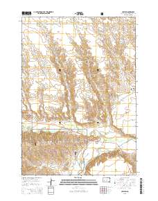 2015 Map of Creston, 2015 Print
