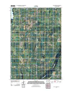 2012 Map of Daly Corners, 2012 Print
