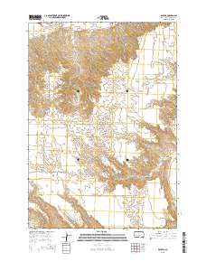 2015 Map of Dalzell, 2015 Print