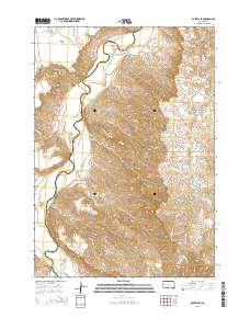 2015 Map of Dalzell SE, 2015 Print