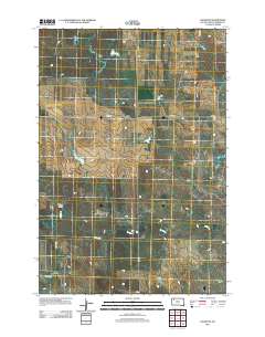 2012 Map of Daviston, 2012 Print
