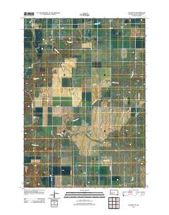 2012 Map of De Grey SE, 2012 Print