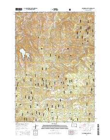 2015 Map of Deadwood South, 2015 Print