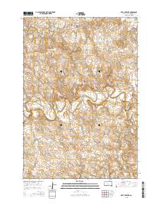 2015 Map of Deep Creek NE, 2015 Print