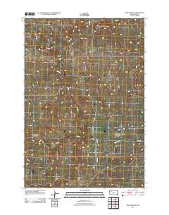 2012 Map of Deep Creek SE, 2012 Print