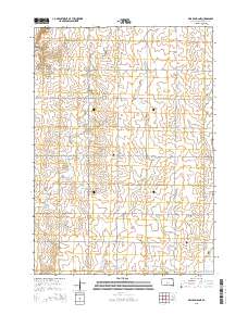 2015 Map of Dell Rapids NE, 2015 Print