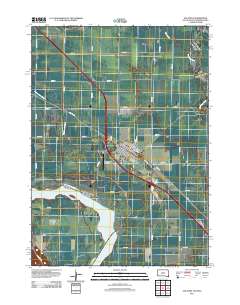 2011 Map of Elk Point, 2011 Print