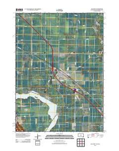 2012 Map of Elk Point, 2012 Print