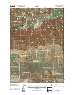 2012 Map of Elm Springs SW, 2012 Print