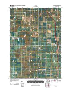 2012 Map of Estelline SE, 2012 Print