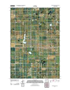 2012 Map of Feinstein Lake, 2012 Print