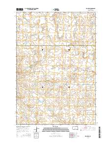 2015 Map of Fish Draw, 2015 Print