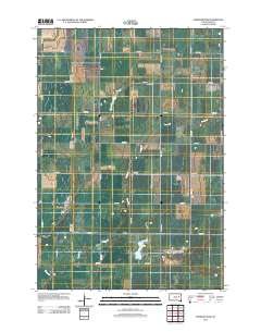 2012 Map of Fordham Dam, 2012 Print