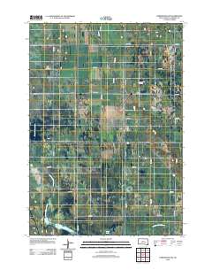 2012 Map of Forestburg SW, 2012 Print
