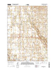 2015 Map of Forestburg SW, 2015 Print