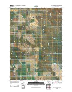 2012 Map of Fort George Butte SE, 2012 Print