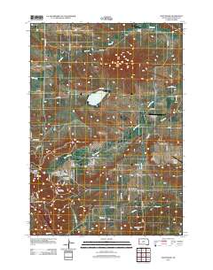 2012 Map of Fort Meade, 2012 Print