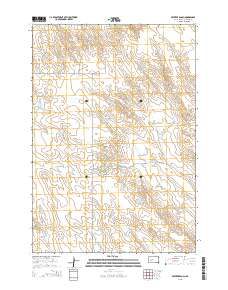 2015 Map of Fratzke Ranch, 2015 Print