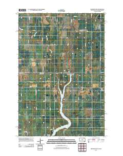 2012 Map of Frederick NW, 2012 Print