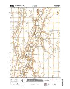 2015 Map of Gallup, 2015 Print