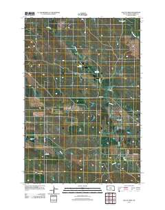 2012 Map of Gallup Creek, 2012 Print