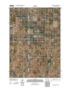 2012 Map of Garretson East, 2012 Print