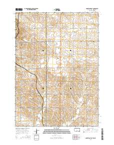 2015 Map of Garretson East, 2015 Print