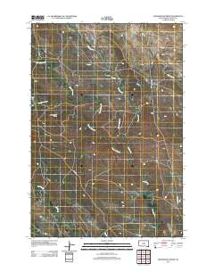 2012 Map of Greasewood Draw, 2012 Print