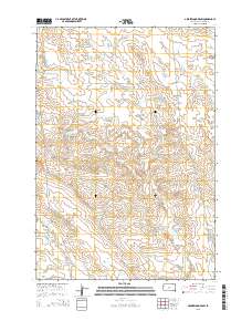 2015 Map of Greasewood Draw, 2015 Print
