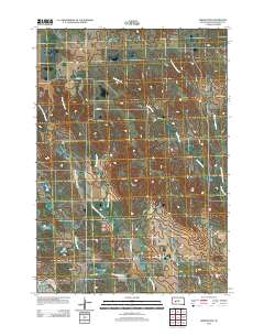 2012 Map of Grindstone, 2012 Print