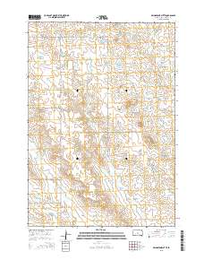 2015 Map of Grindstone Butte, 2015 Print