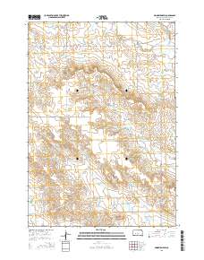 2015 Map of Grindstone SW, 2015 Print