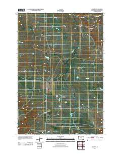 2012 Map of Harding, 2012 Print