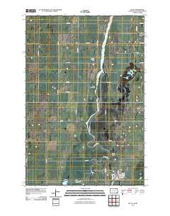 2011 Map of Hecla, 2011 Print