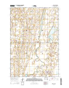 2015 Map of Hecla, 2015 Print