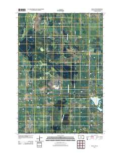 2012 Map of Hecla SE, 2012 Print
