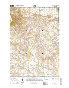 2015 Map of Hells Canyon, 2015 Print
