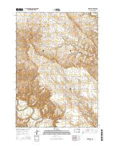 2015 Map of Hereford, 2015 Print