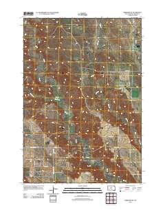 2012 Map of Hereford NE, 2012 Print