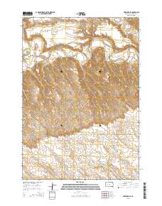 2015 Map of Hereford SE, 2015 Print